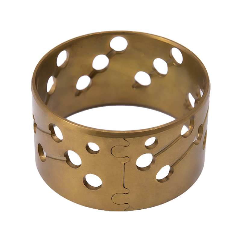 HZ092 Pirinç yağ oluğu monometalik bakır burç