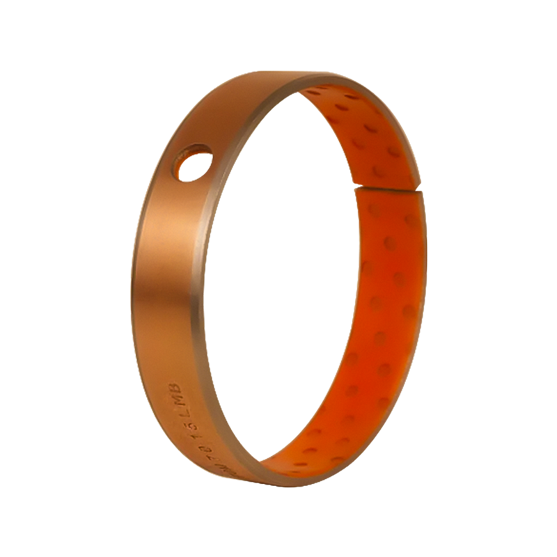 HZ2L Tip 2 gözenekli sinterlenmiş bakır POM/dolgu (turuncu) sınır yağlama yatağı