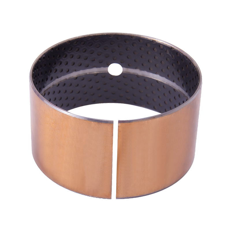 HZ2X düşük karbonlu çelik POM/kurşunlu dolgu (siyah) sınır yağlama yatağı