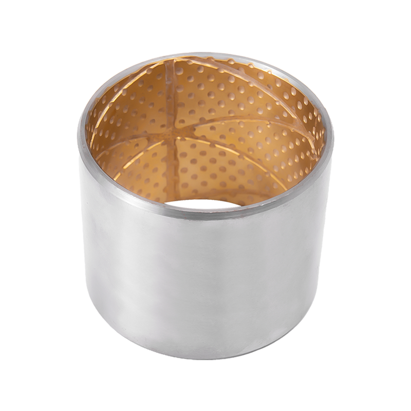 HZ802 Doğal renkli yağ oluğu bimetalik kompozit rulman