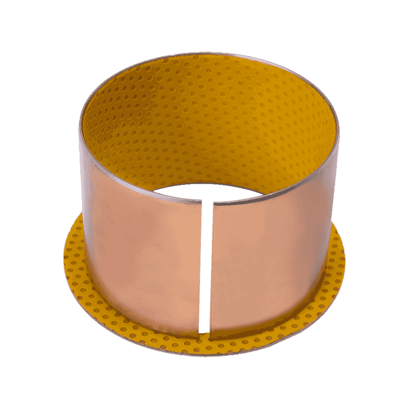 HZ2Y Gözenekli sinterlenmiş bakır POM/dolgu (sarı) sınır yağlama yatağı